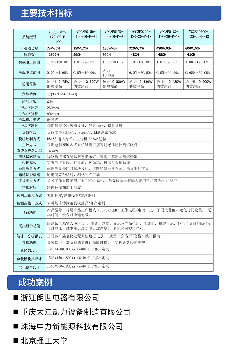 威格电动工具锂电池包循环充放电老化柜及监控系统 老化车老化房综合性能出厂测试设备插图3