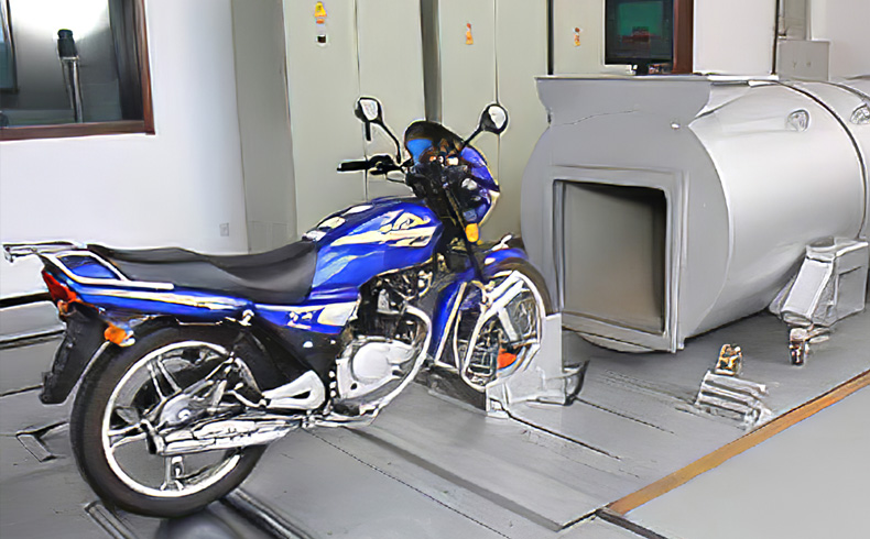 威格电动摩托车底盘测功机及整车综合性能出厂测试系统插图