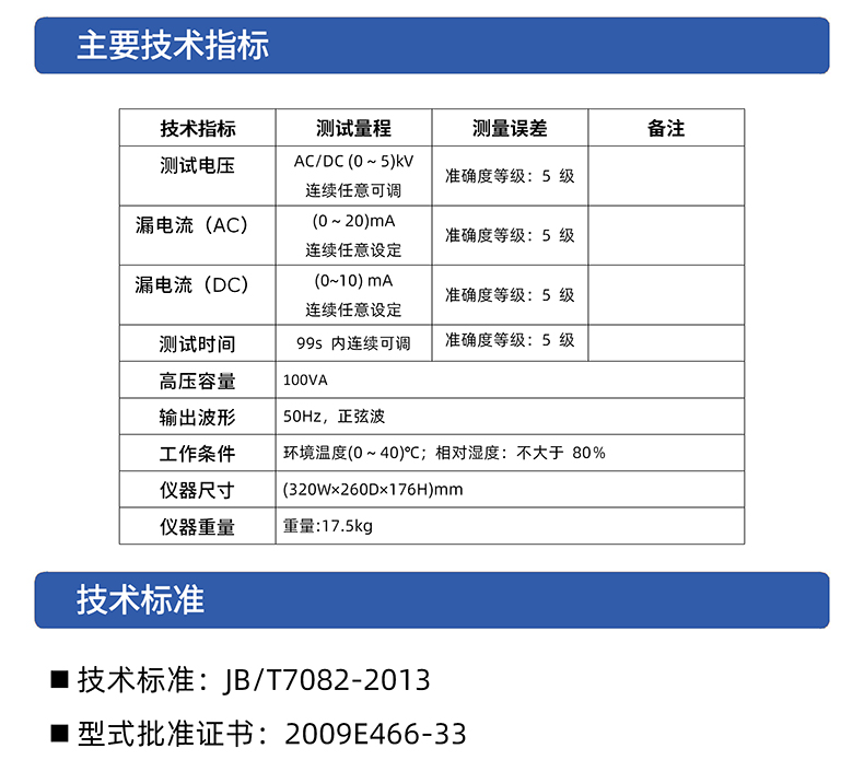 威格VG2672A耐压测试仪三窗口（LED）耐压测试仪精密仪器保质保量插图2