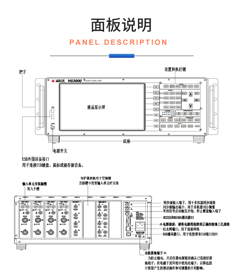 威格新品-多通道，多功能、高精度功率分析仪VG3000系列 厂家直销 质量保障插图29