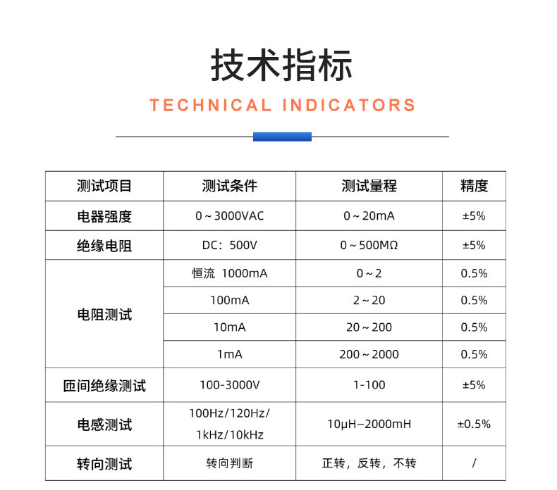 威格VGX-23X-ATE电机定子综合性能测试系统 出厂性能测试插图20