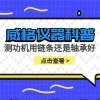 威格仪器-测功机用链条还是轴承好